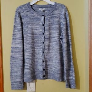 🛍Ladies Croft & Barrow crew neck sweater, EUC, Sz M